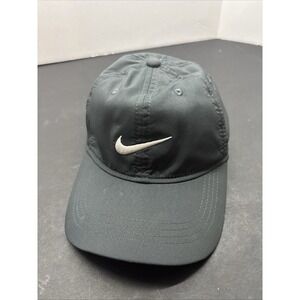 Nike Featherlight Hat Cap Strap back Childs Gray Dri-FIT